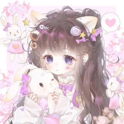 少女动漫头像可爱甜美高清
