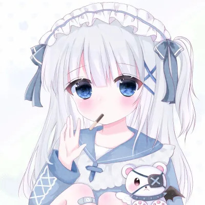 头像卡通女呆萌可爱少女心