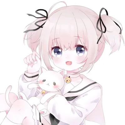 头像卡通女呆萌可爱少女心