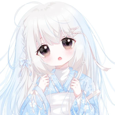 头像卡通女呆萌可爱少女心