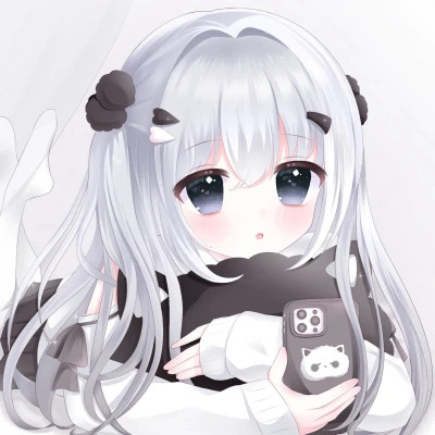头像卡通女呆萌可爱少女心