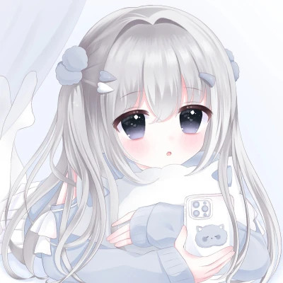 头像卡通女呆萌可爱少女心