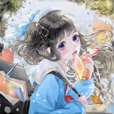 可爱高分的动漫女生头像图片