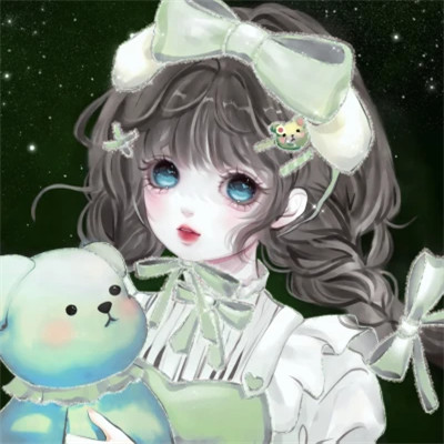 可爱高分的动漫女生头像图片