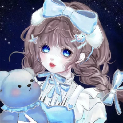 可爱高分的动漫女生头像图片