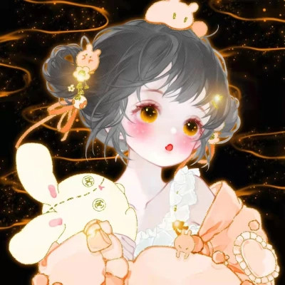 可爱的动漫头像女孩