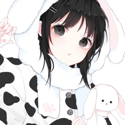 可爱的动漫头像女孩