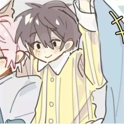 攻受分明的动漫男男cp情侣头像