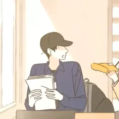 攻受分明的动漫男男cp情侣头像