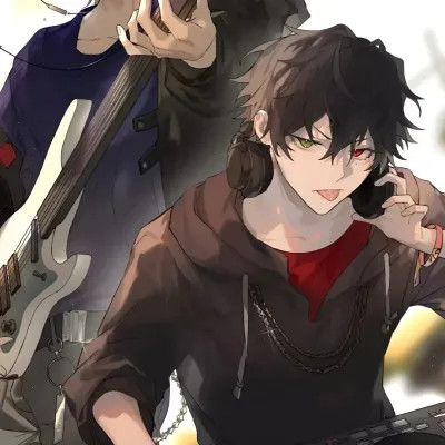 攻受分明的动漫男男cp情侣头像