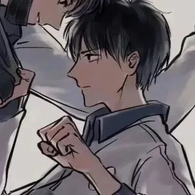 攻受分明的动漫男男cp情侣头像