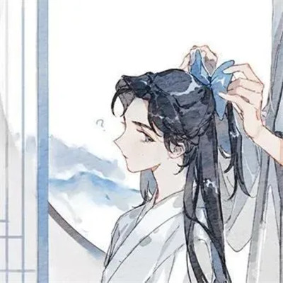 攻受分明的动漫男男cp情侣头像