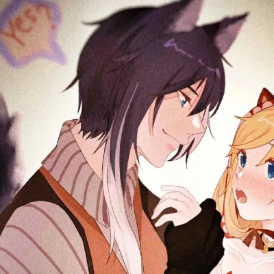 精选高清动漫情侣头像