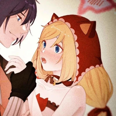 精选高清动漫情侣头像