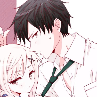 精选高清动漫情侣头像