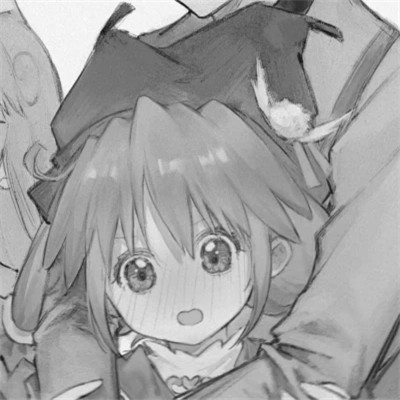 黑白情侣头像一左一右动漫