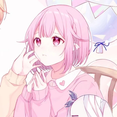 二次元情侣头像一人一半