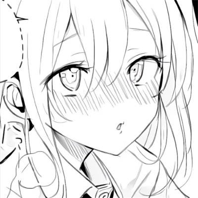 二次元情侣头像一人一半