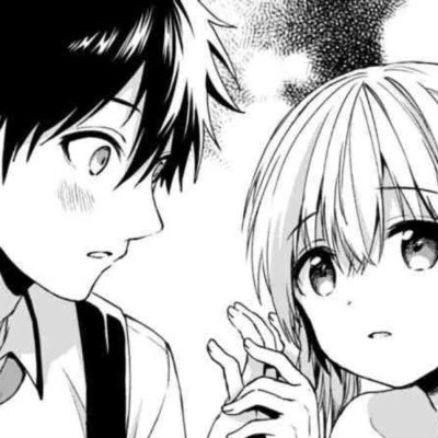 二次元情侣头像一人一半