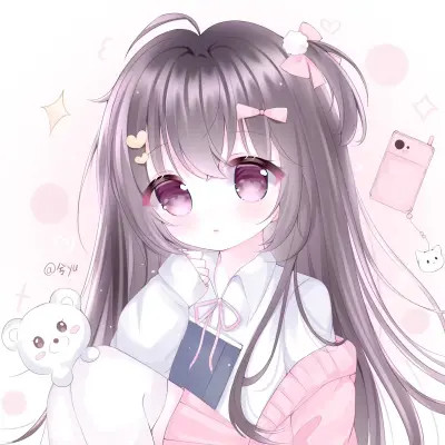 女孩可爱卡通头像
