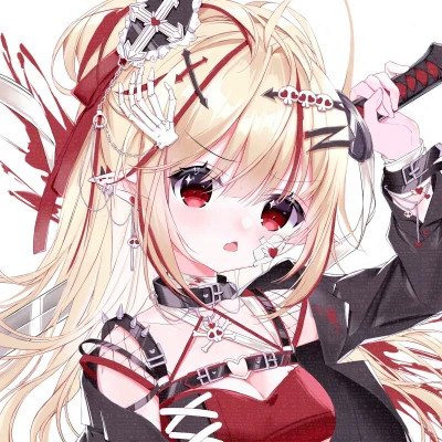 少女心二次元情侣头像