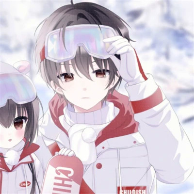 少女心二次元情侣头像
