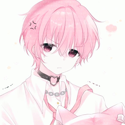 少女心二次元情侣头像