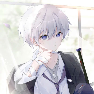 少女心二次元情侣头像