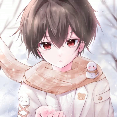 少女心二次元情侣头像