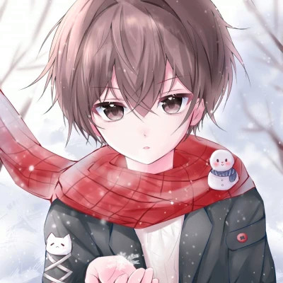 少女心二次元情侣头像