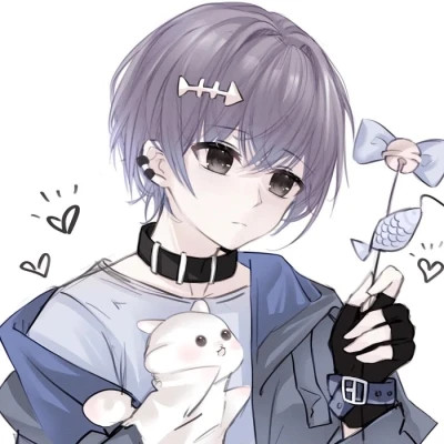 少女心情侣头像二次元动漫甜蜜