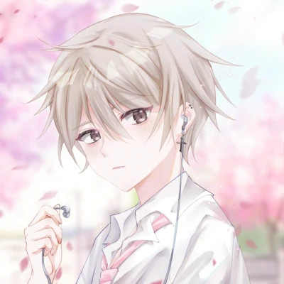 少女心情侣头像二次元动漫甜蜜