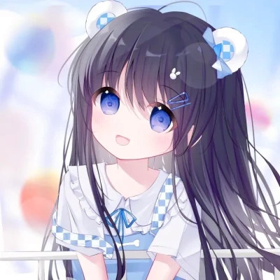 超萌少女心可爱卡通情侣头像