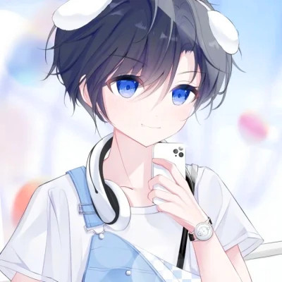 超萌少女心可爱卡通情侣头像