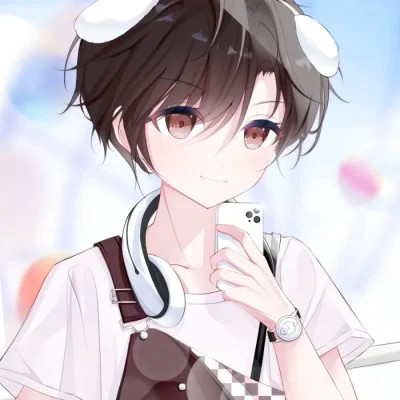 超萌少女心可爱卡通情侣头像
