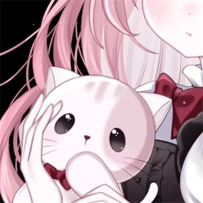 动漫情侣头像可爱甜蜜少女心