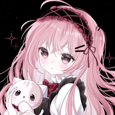 动漫情侣头像可爱甜蜜少女心