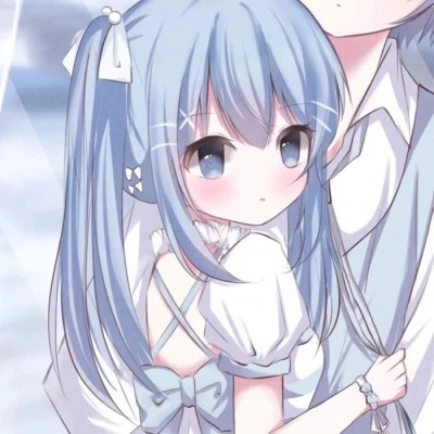 动漫情侣头像可爱甜蜜少女心