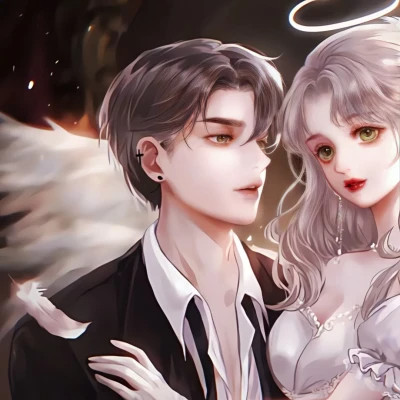 动漫情侣头像可爱甜蜜少女心