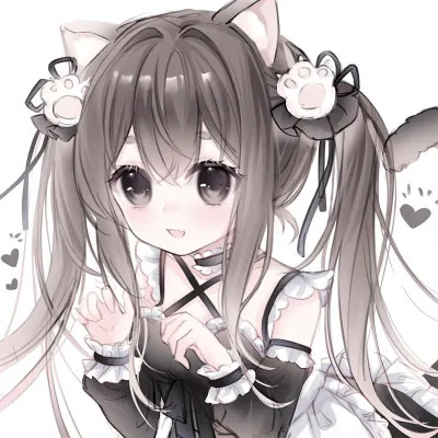 动漫情侣头像可爱甜蜜少女心