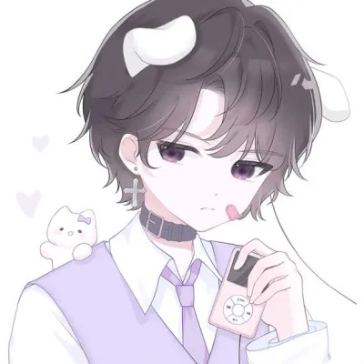 动漫情侣头像可爱甜蜜少女心