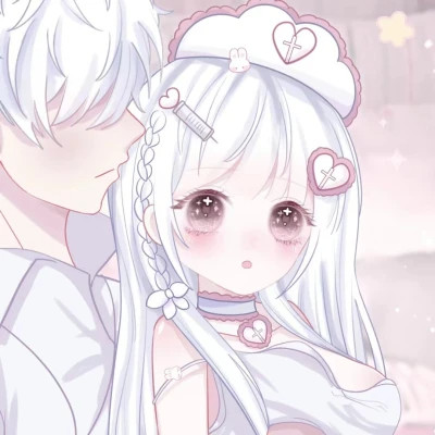 动漫情侣头像可爱甜蜜少女心