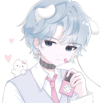 动漫情侣头像可爱甜蜜少女心