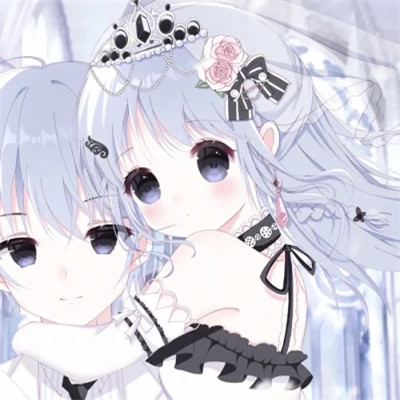 动漫情侣头像可爱甜蜜少女心