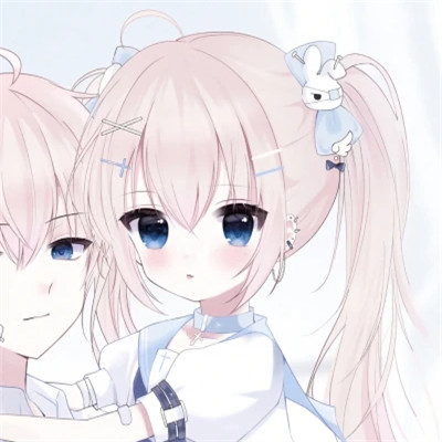 动漫情侣头像可爱甜蜜少女心