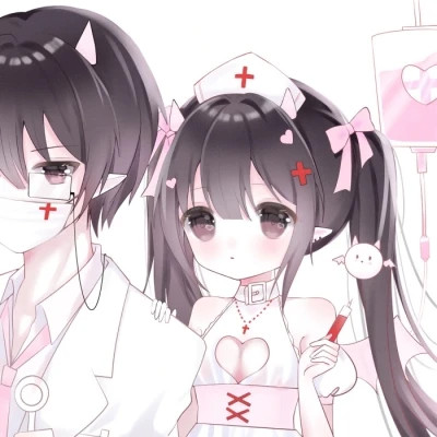 动漫情侣头像可爱甜蜜少女心
