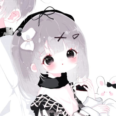 动漫情侣头像可爱甜蜜少女心