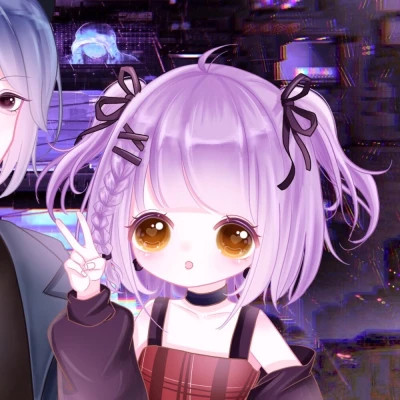 动漫情侣头像可爱甜蜜少女心