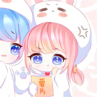超甜超可爱的动漫情侣头像