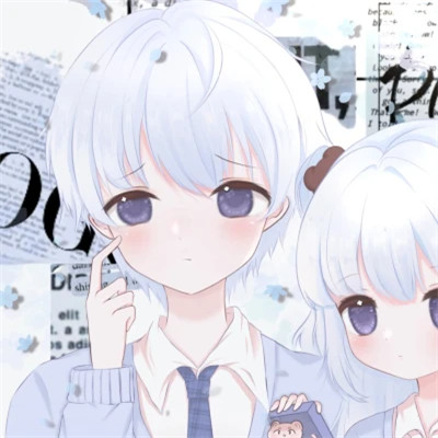 超级少女心的情侣头像